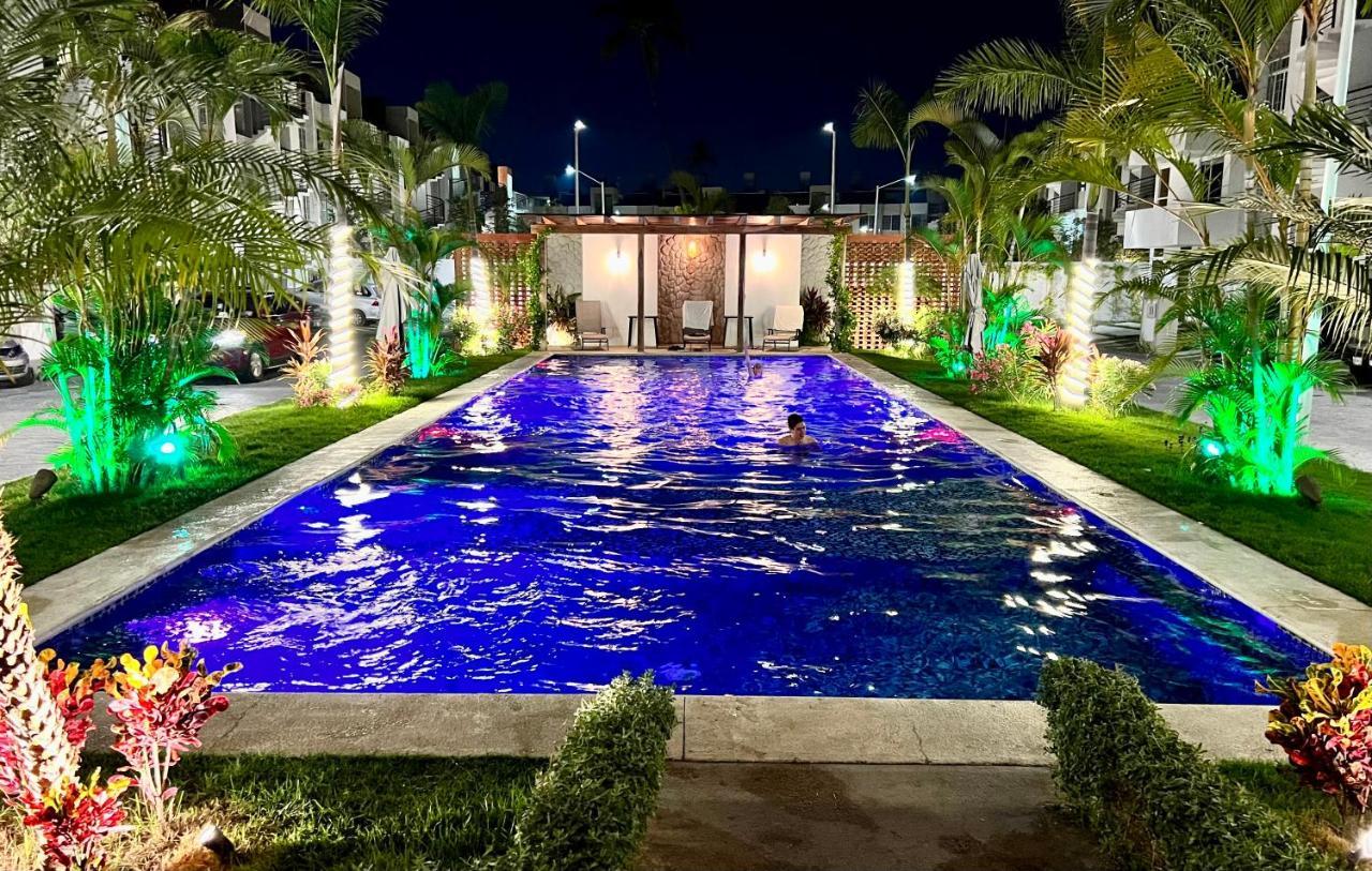 Апартаменти Penthouse Manzanillo Exclusivo Con Alberca Екстер'єр фото
